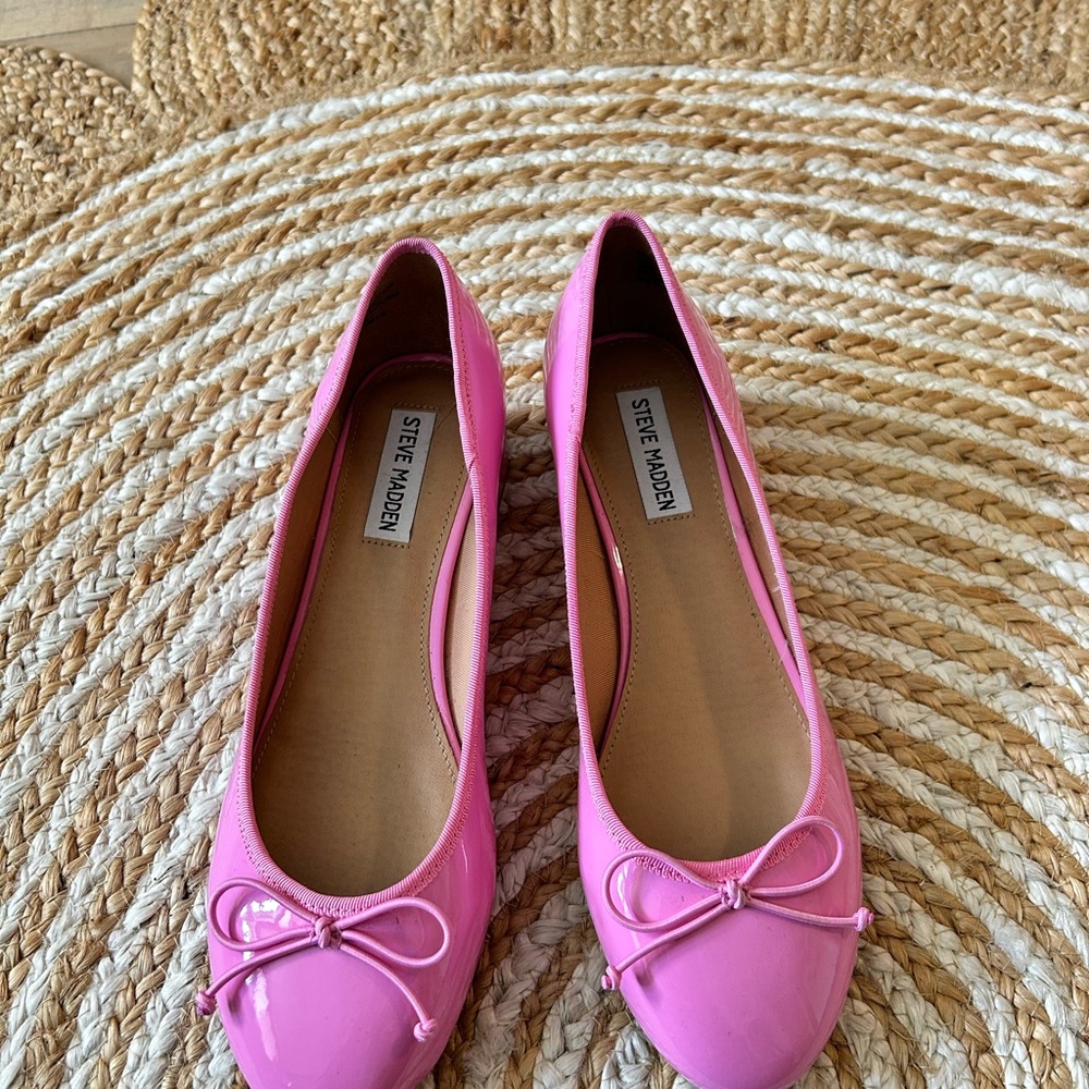 Steve Madden Pink Ballet Flats